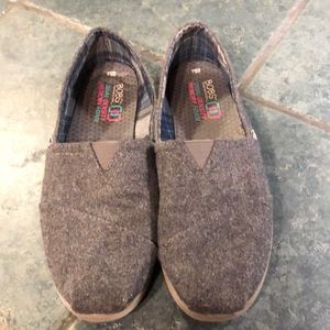 Bobs heathered  grey flannel